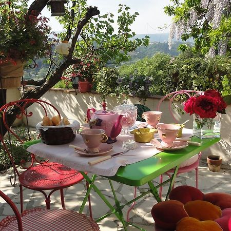 Les Grimaldines - Maison D'Hotes Cagnes-sur-Mer Zimmer foto